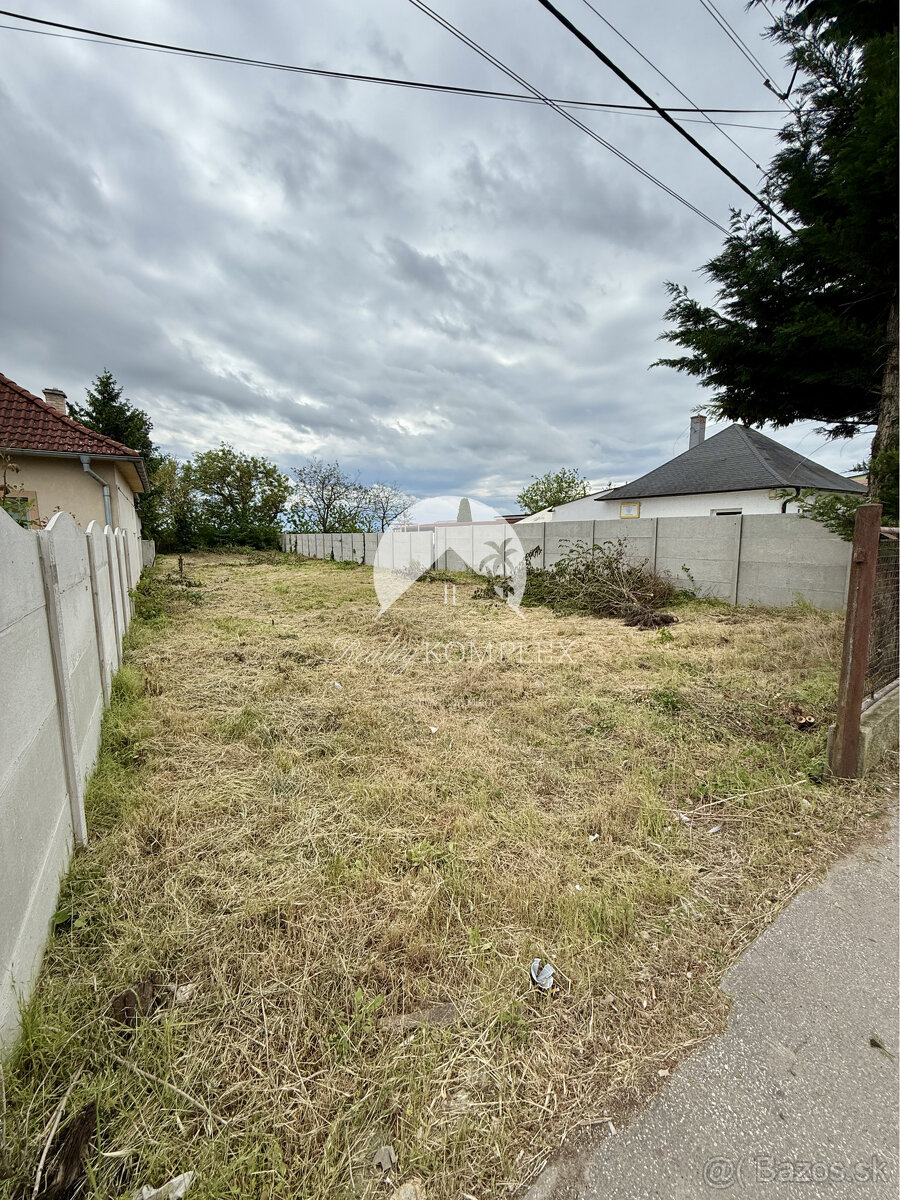 Reality KOMPLEX s.r.o. Vám EXKLUZÍVNE ponúka na predaj pozem