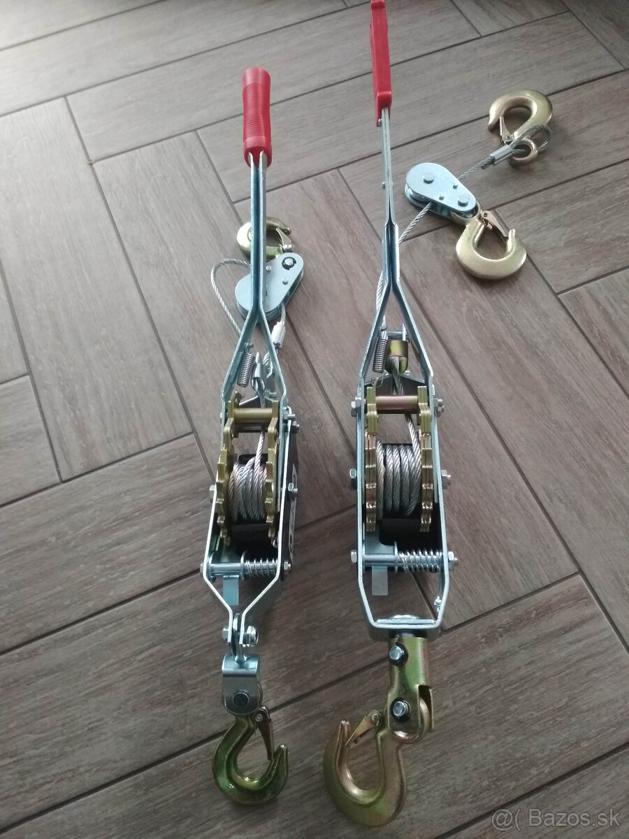Ručný pákový lanový navijak , hupcuk do 2000 kg aj 4000 kg n