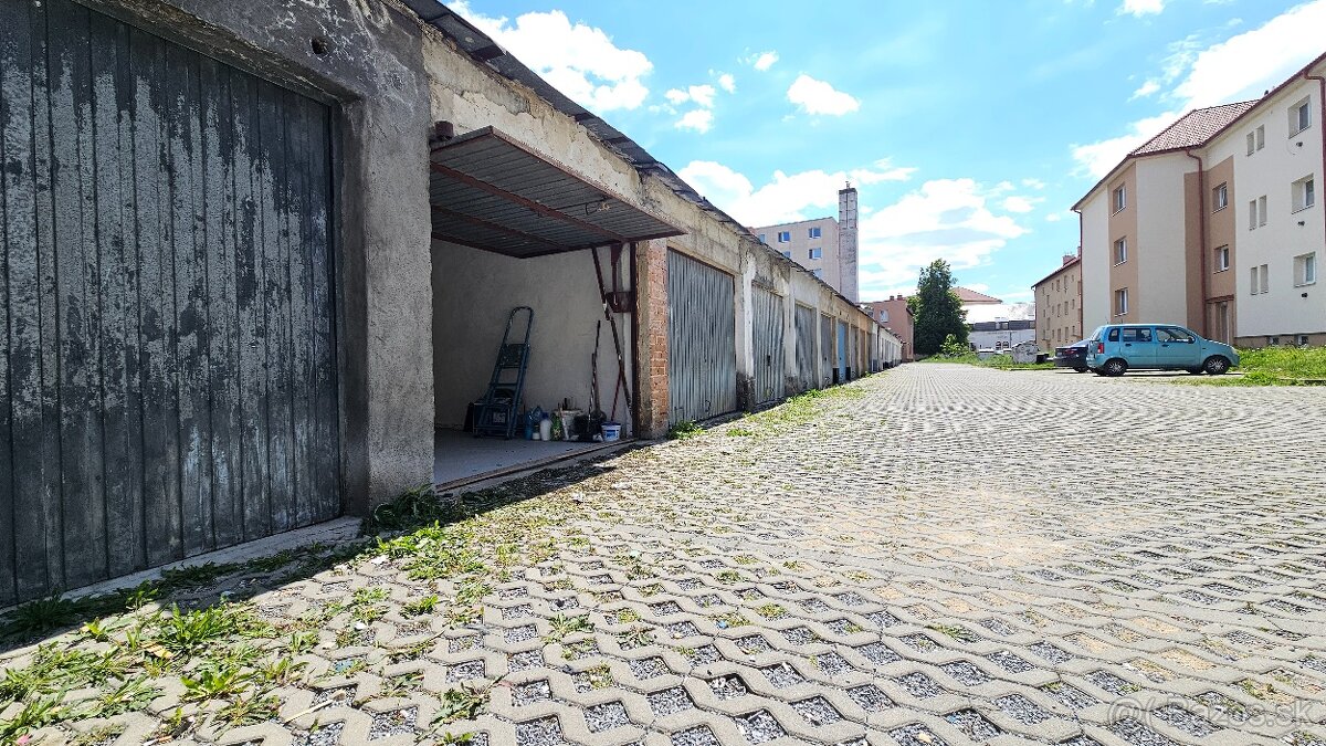 Murovaná garáž v centre mesta - Kúpeľná, Prešov