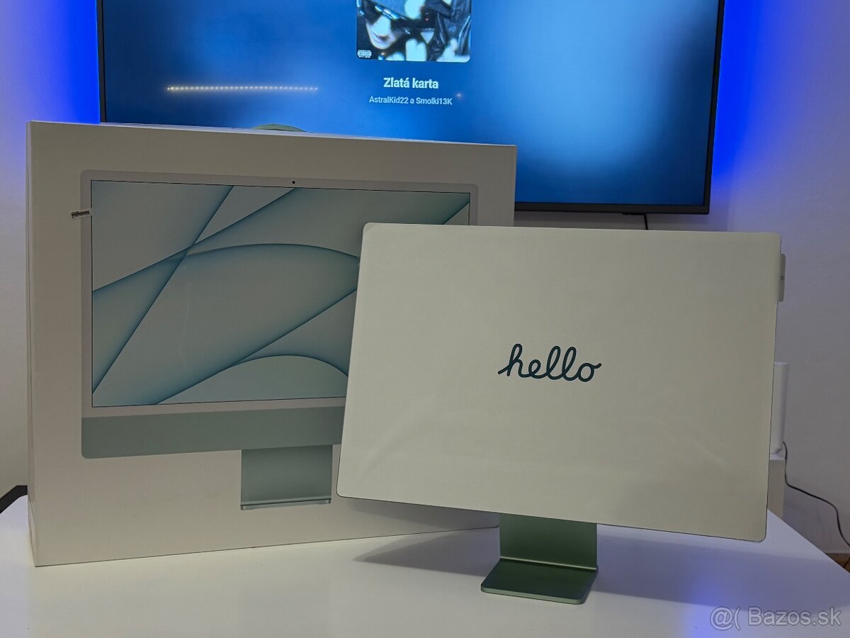 iMac 24" 512gb / 8gb / nadštandardná konfig. / 1 rok záruka