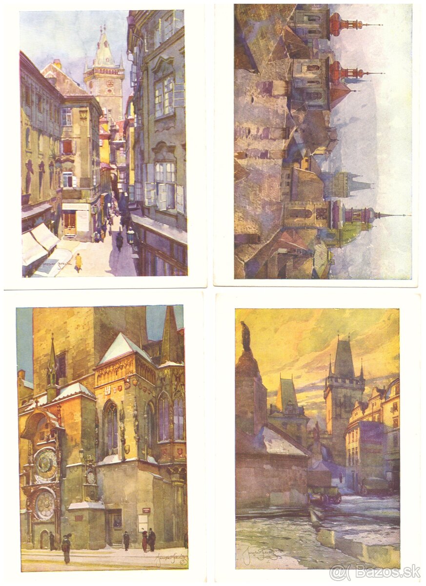 Pohľadnice Praha