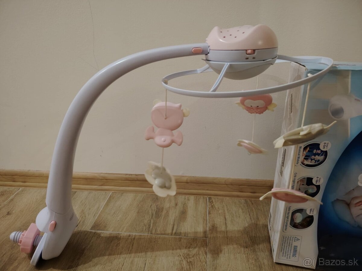 Detský kolotoč nad postieľku 3v1