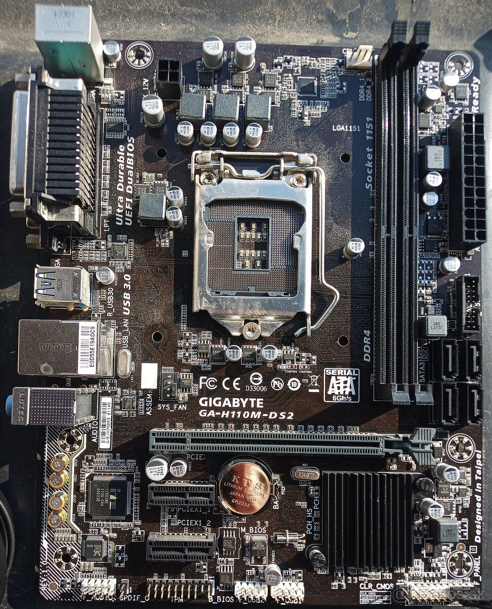 Gigabyte GA-H110M-DS2 VER:1.0