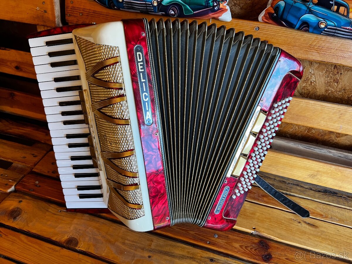 Delicia Melodia VIII, 80bas, 7+3