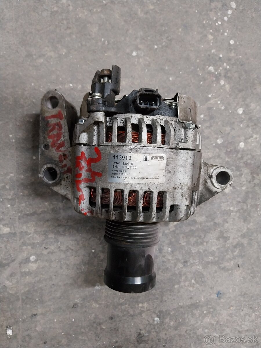 Predam plne funkčný alternator na ford transit 2.4 tde tdci