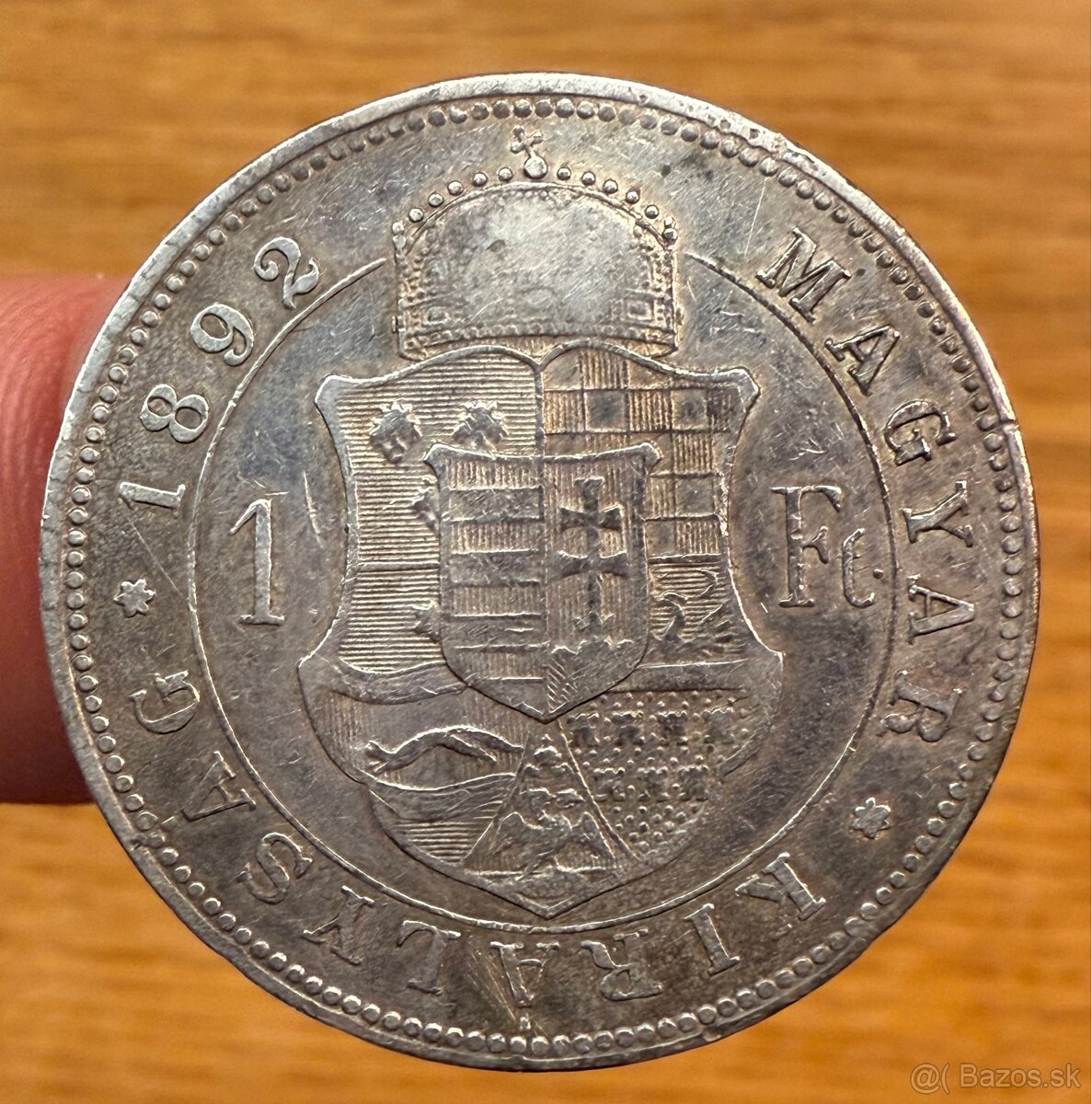 Predám 1 Forint 1892 KB - Fiume