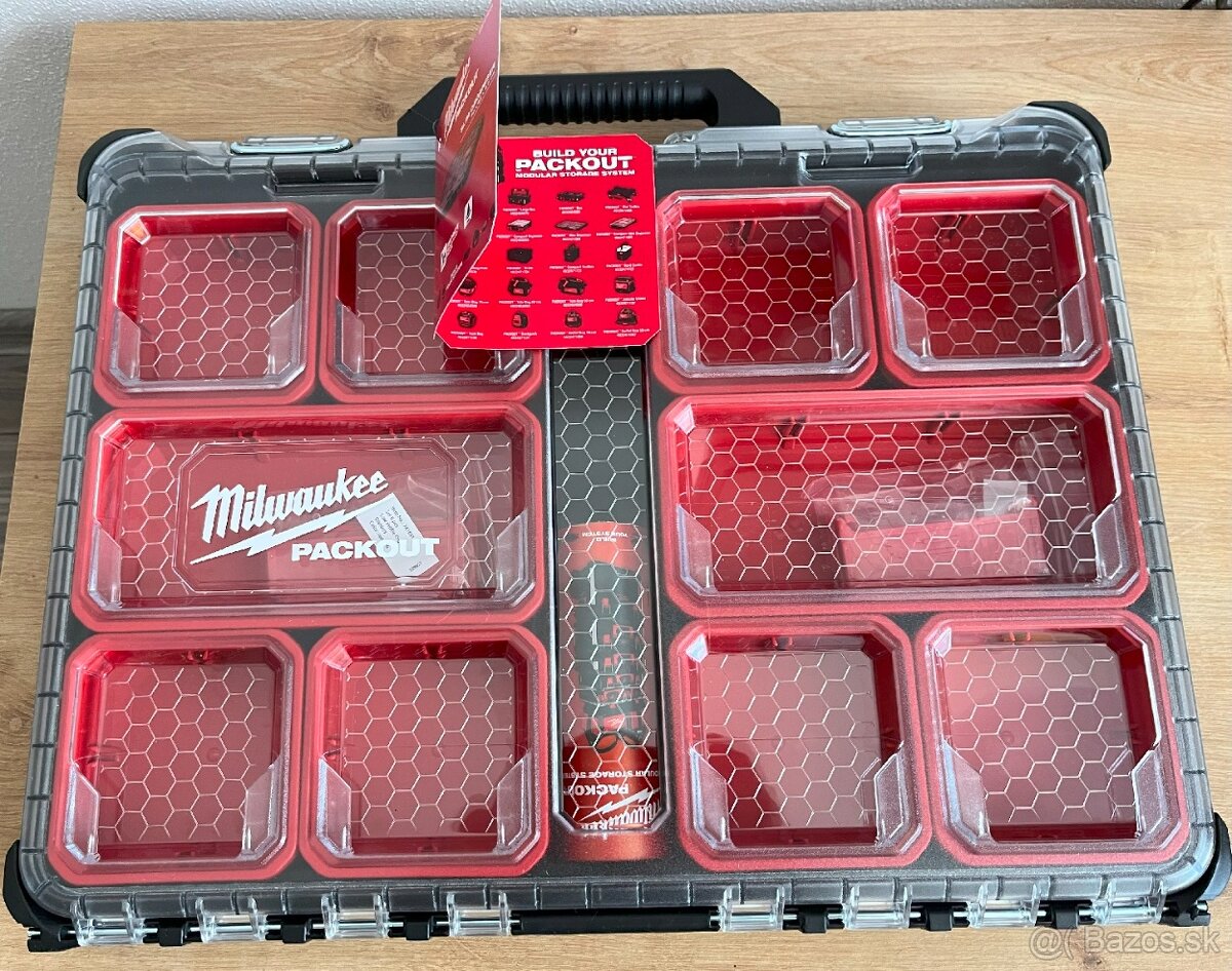 Milwaukee organizér packout slim