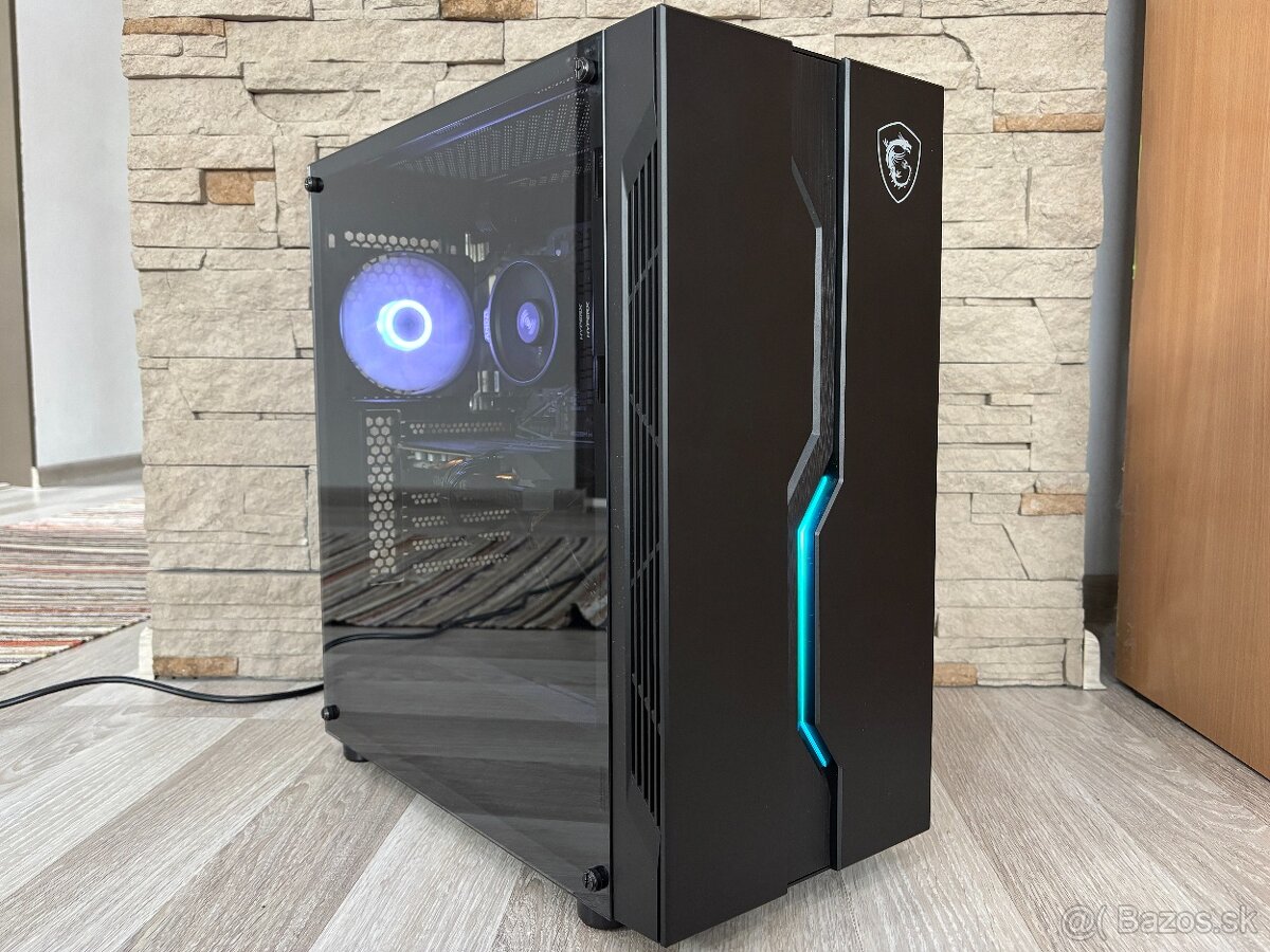Herný PC (RYZEN 5 3600,RTX 2060 6GB,16GB DDR4,SSD+HDD,W11)