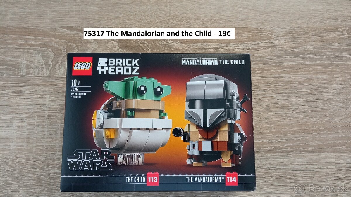 Predám nové Lego Star Wars 75317 - The Mandalorian And Child