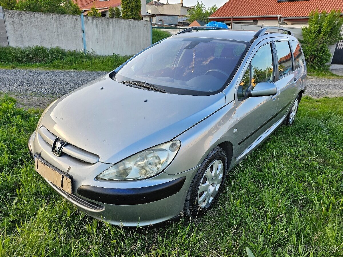 Predáme zachovalý Peugeot 307 Combi 1,4 diesel