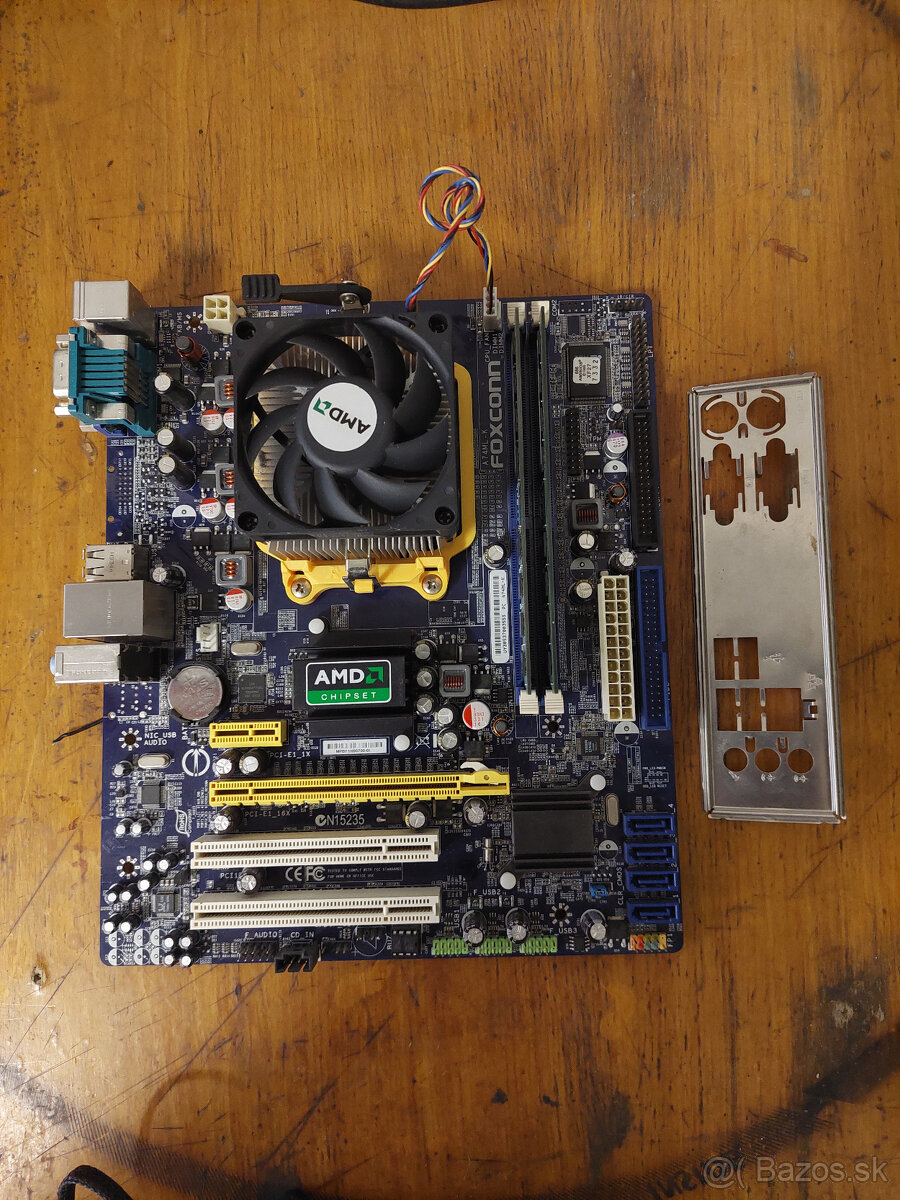 Foxconn A74ML-K, AMD Phenom II X4 945, DDR2 4GB