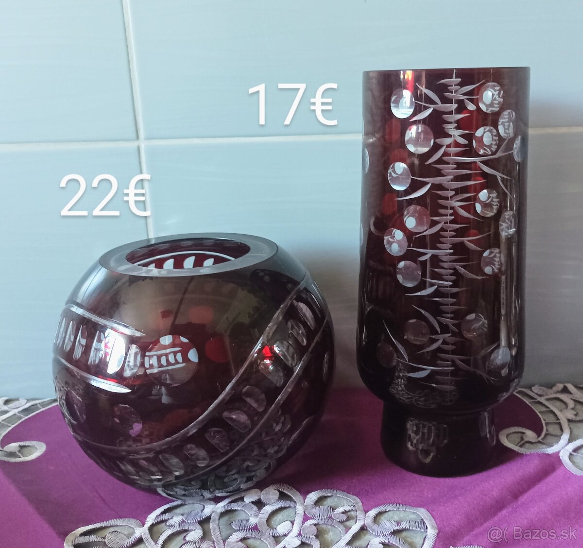 Krištáľové vázy