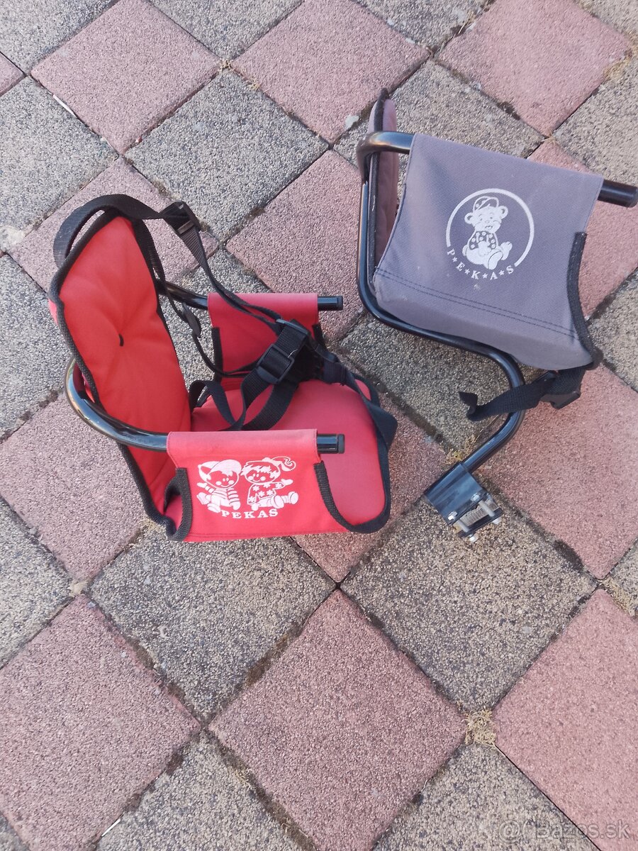 Sedačky na dámsky a pánsky bicykel