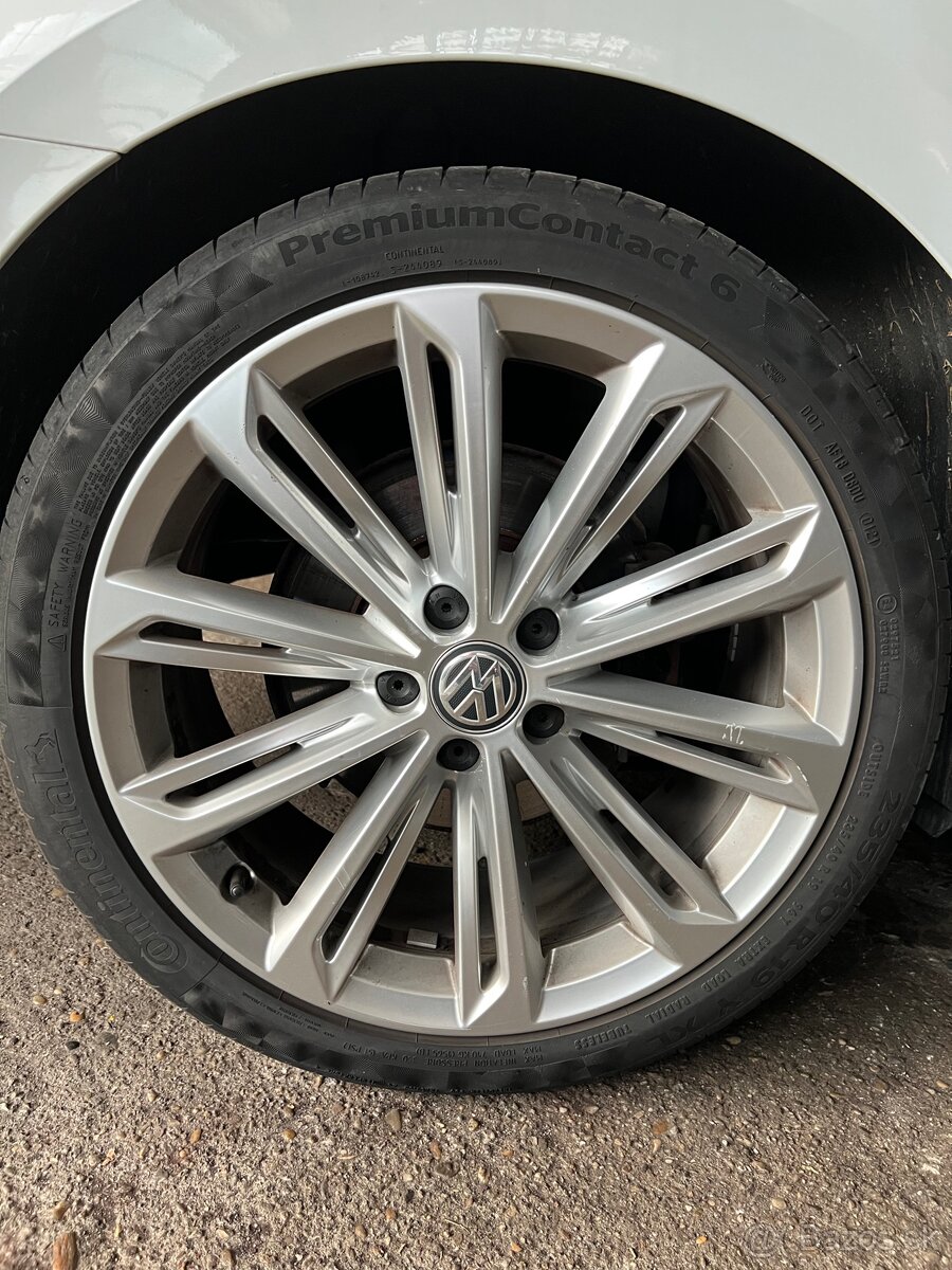 Disky VW verona 19” vrátane letných pneumatík Continental