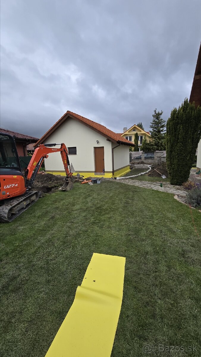 Drenáže a izolácie stavieb – odstránime vlhkosť raz a navždy