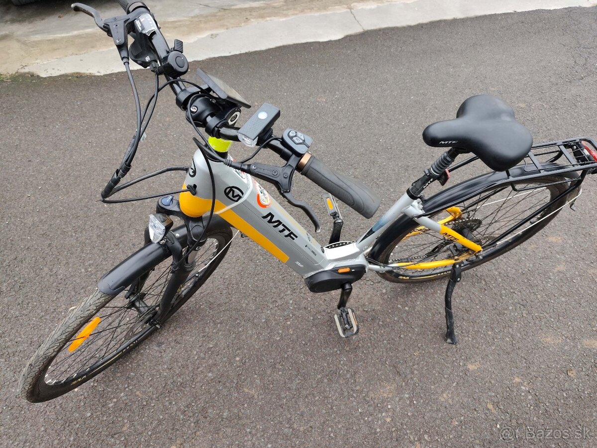 Dámsky elektrobicykel,Ebike MTF,stredovy motor Bafang M400