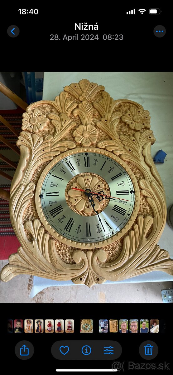 Ručne vyrezávaný nábytok