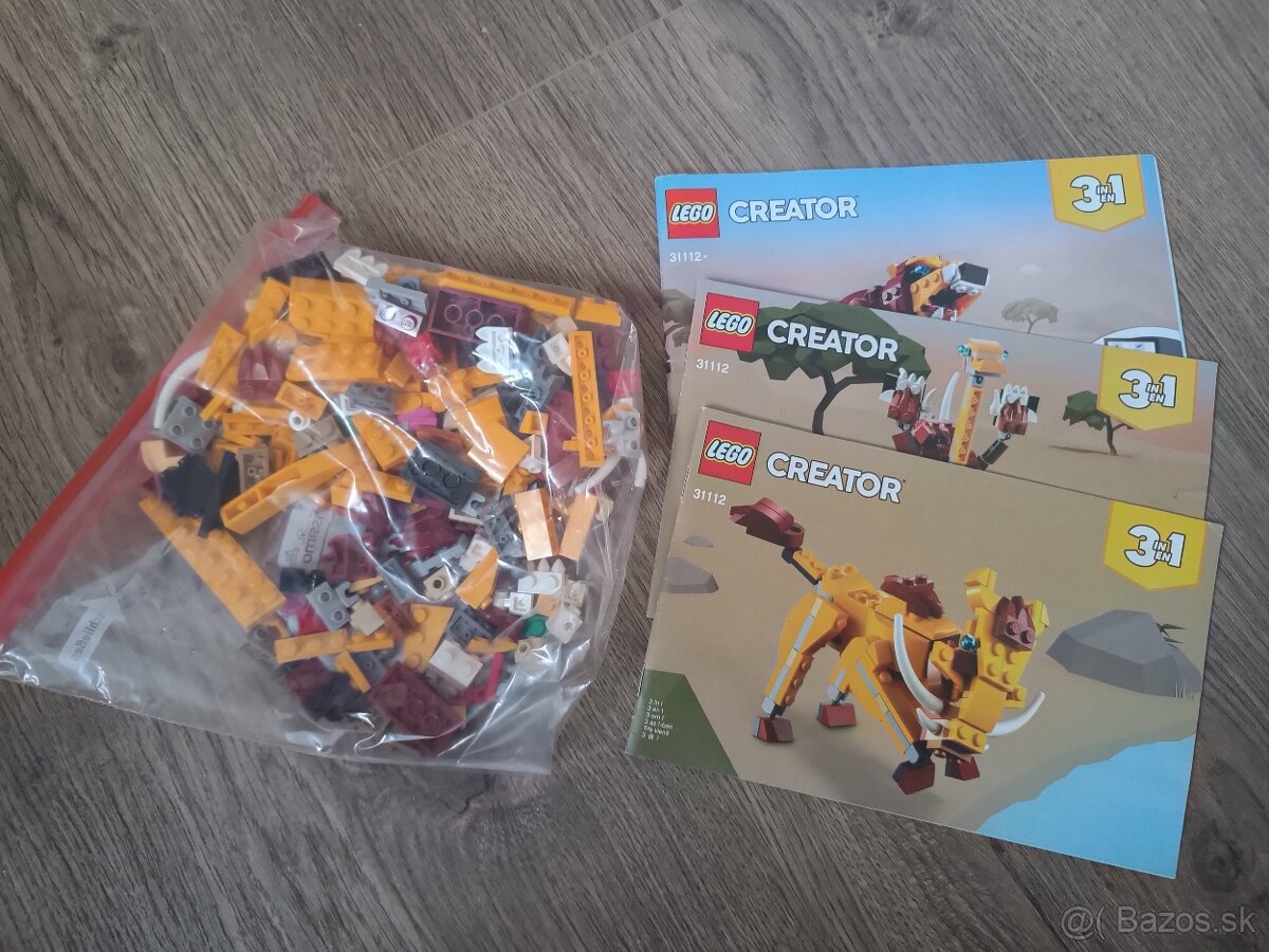 Lego Creator 31112 Lev 3v1
