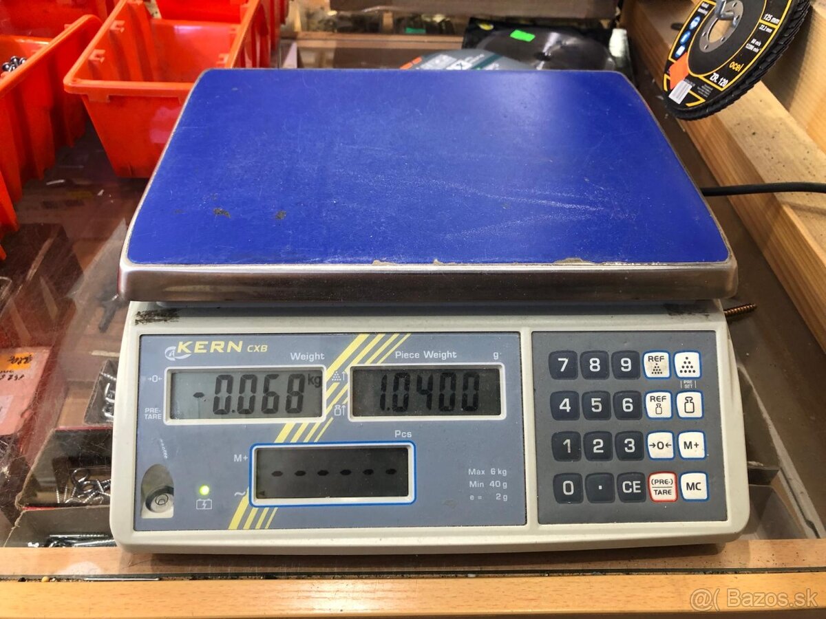 počítacia váha KERN CXB