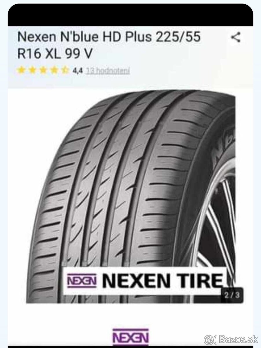 Letne pneu Nexen 225/55/R16
