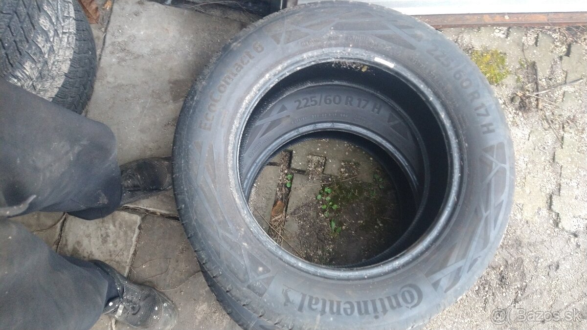 Pneumatiky 225/60 r17 H Continental