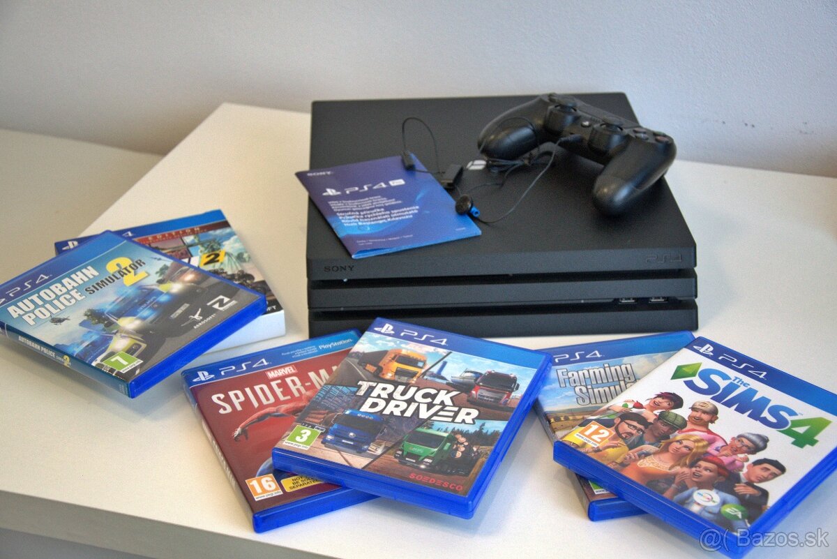 PREDAJ - PlayStation 4 Pro 1TB + 6ks hier
