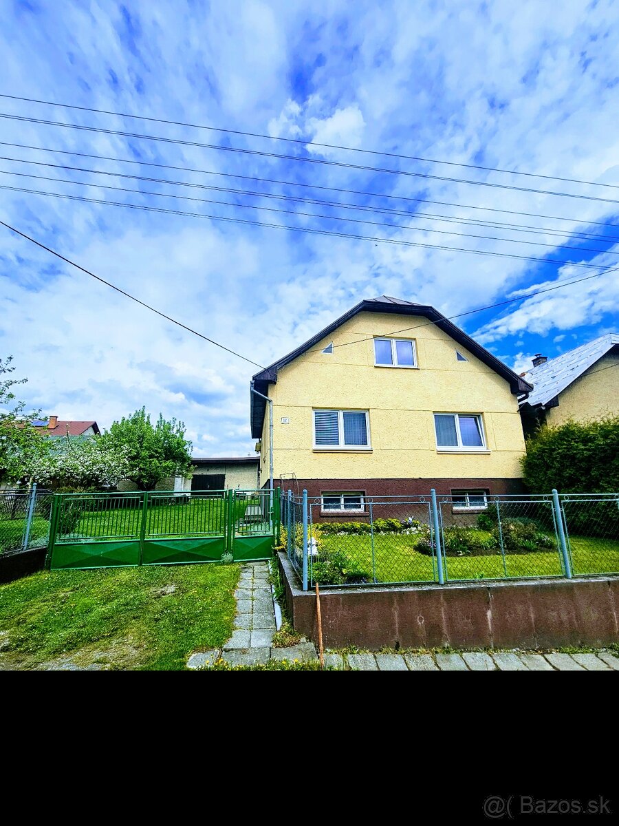 Starší rodinný dom.