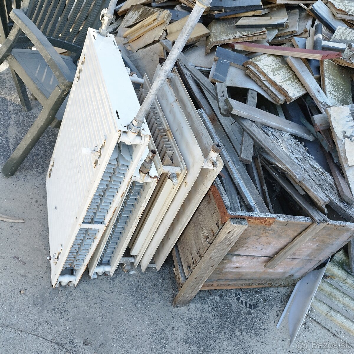 Radiatory staršie 4 ks