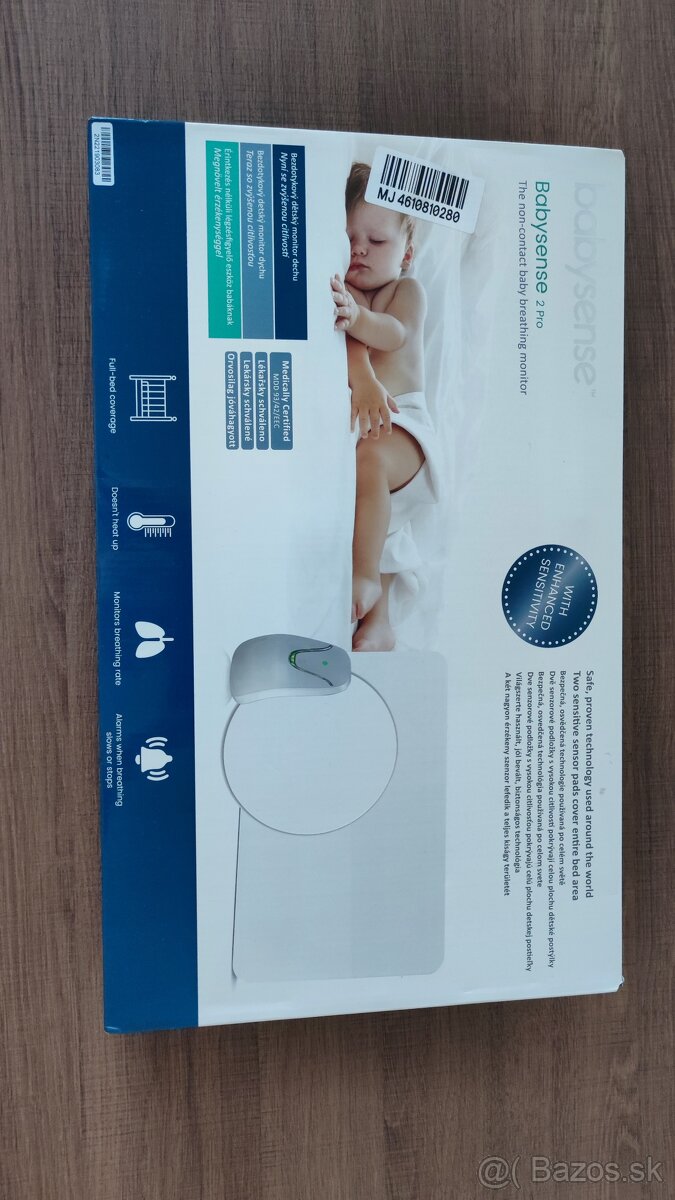 Monitor dychu Babysense 2 Pro