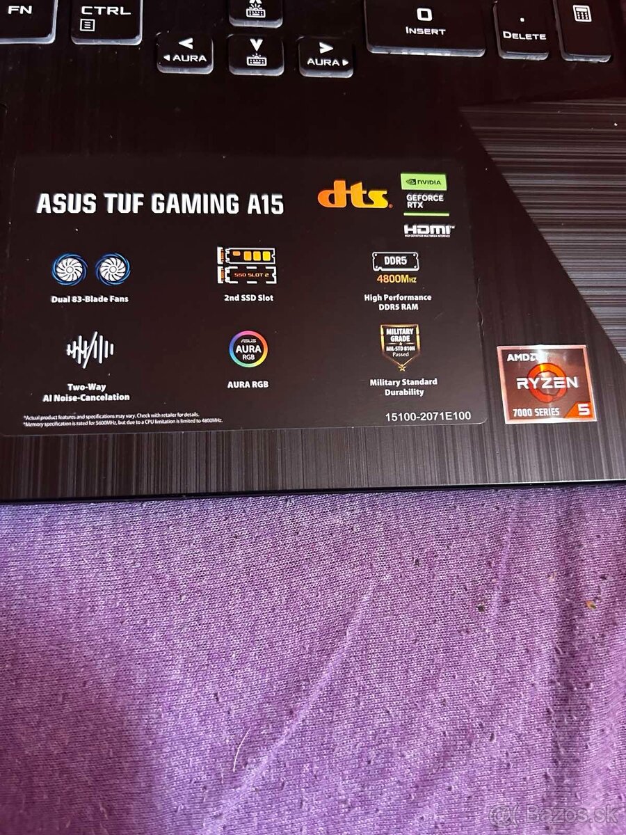 ASUS TUF GAMING A15