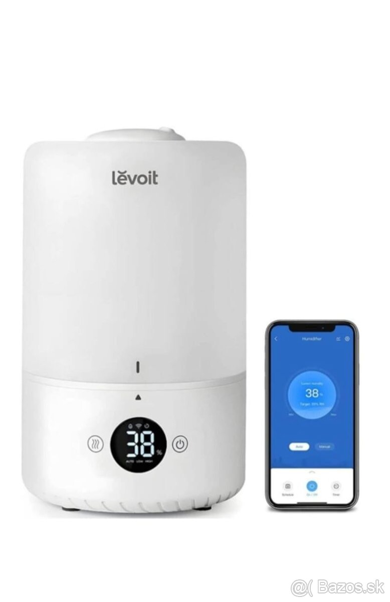 Levoit Dual 200S Smart – TOP ultrazvukový zvlhčovač, nový, -