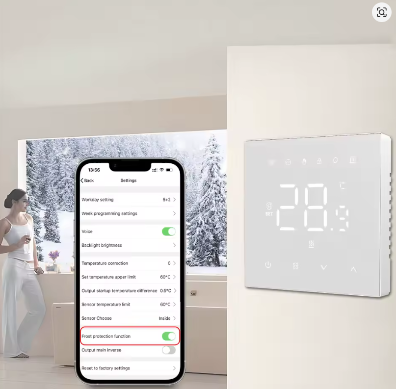 Termostat na kotol AVATTO wifi WT410-BH-3A-W