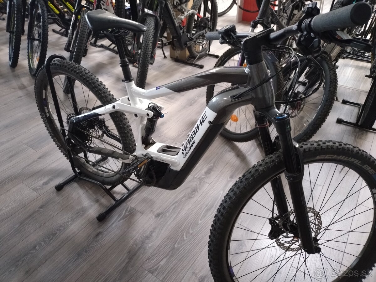 Bike HAIBIKE FULLNINE 8 
Antracitová/biela