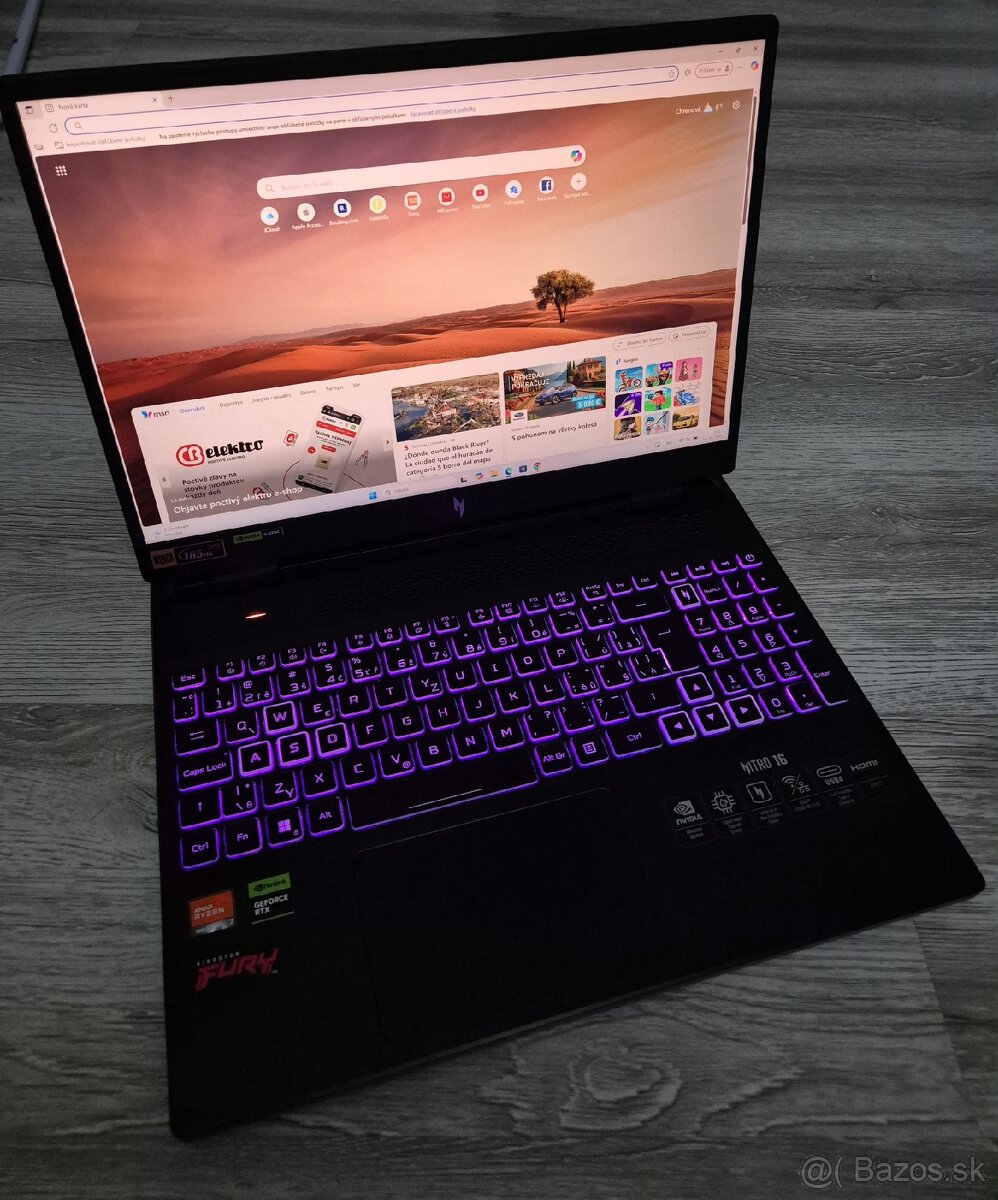 Acer Nitro 16 | ryzen 7| rtx 4070| 64gb ram
