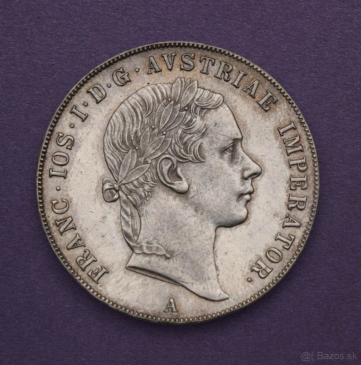 Strieborný Konvenčné Toliar FJ I. 1856 A - Vzácnejšie Top