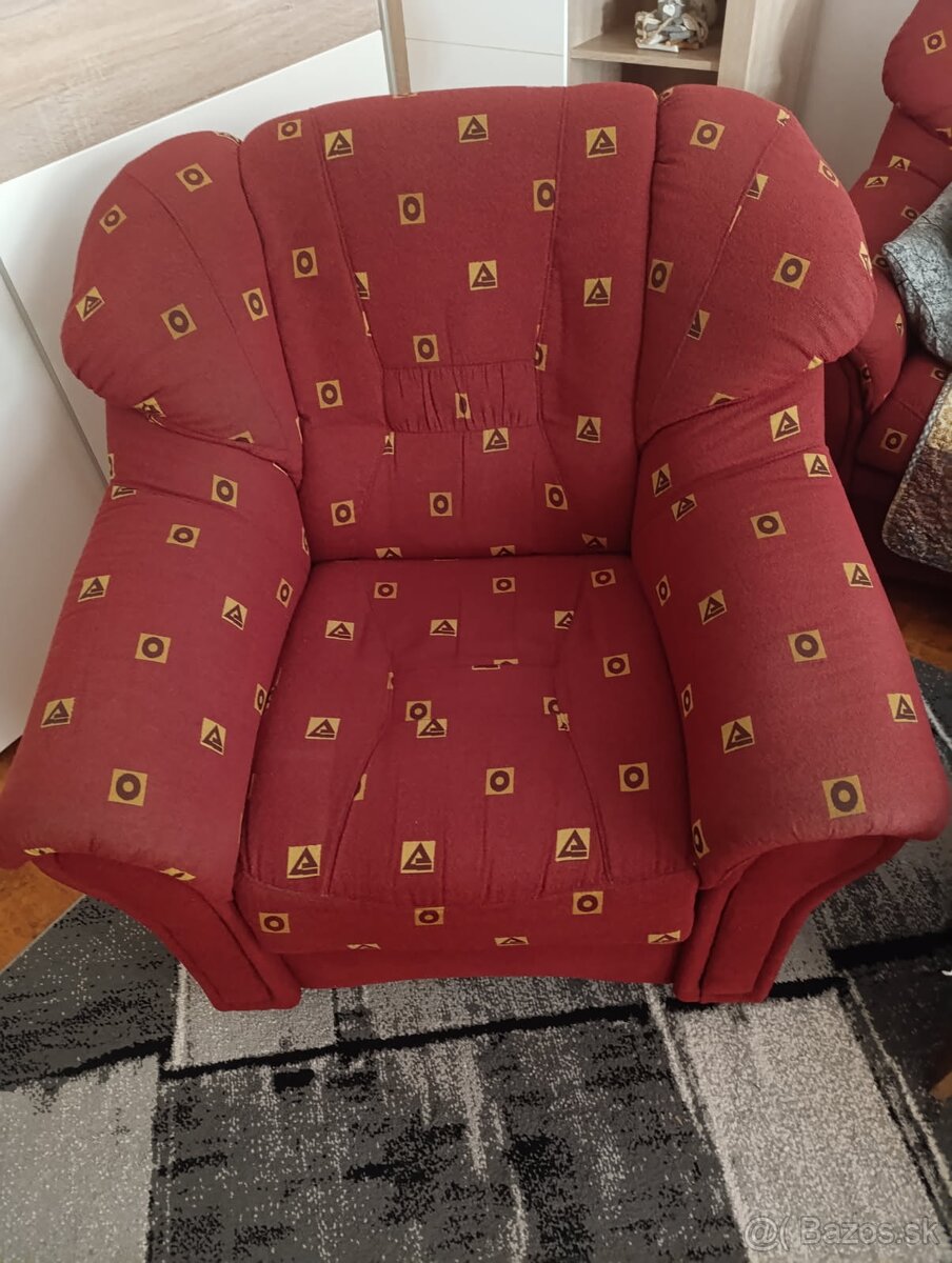 Rozkladacia sedacia súprava,