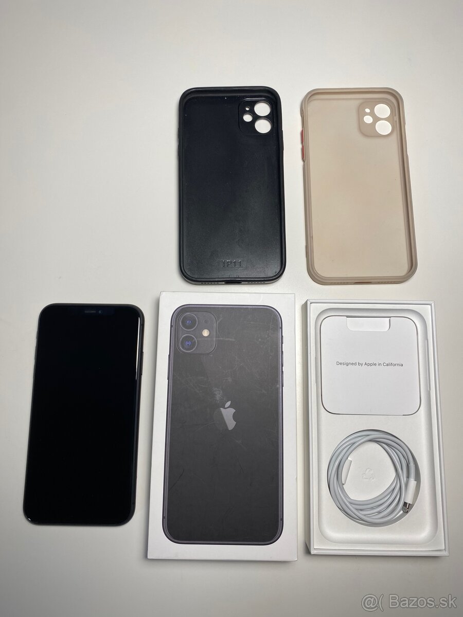iPhone 11 Black, batéria 100%