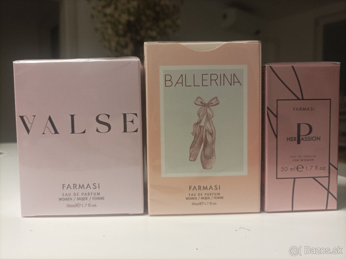 Voňavky Farmasi na predaj