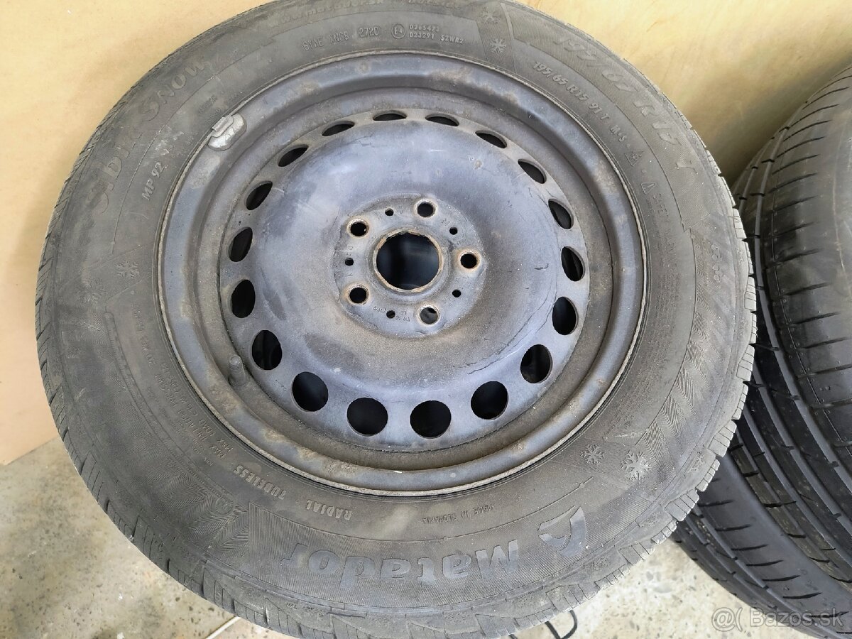 195/65 R15 5x112 zimná sada
