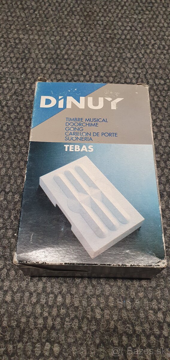 Domovy melodicky GONG, domaci zvoncek DC/AC 6 az 12V