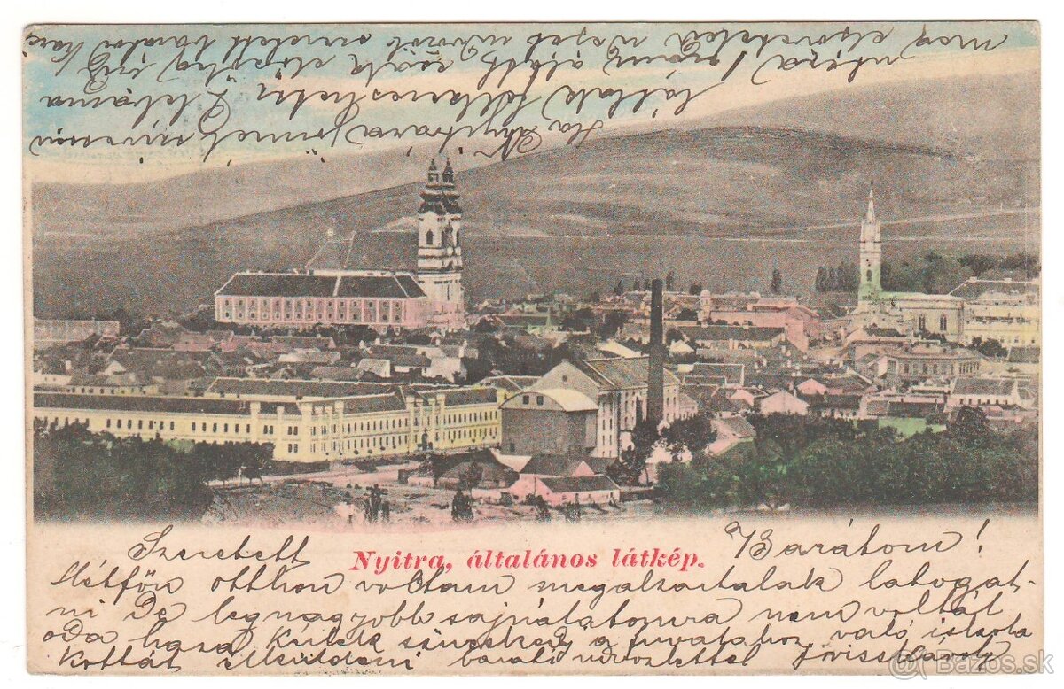 Na predaj pohľadnica Nitra (1903)
