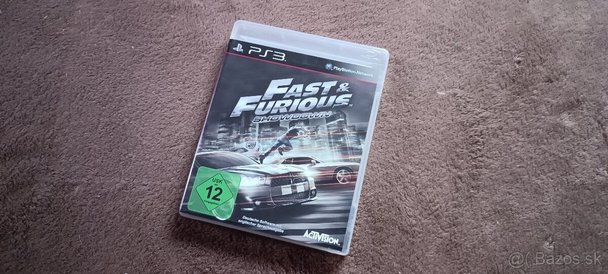 Fast&furious showdown pre ps3