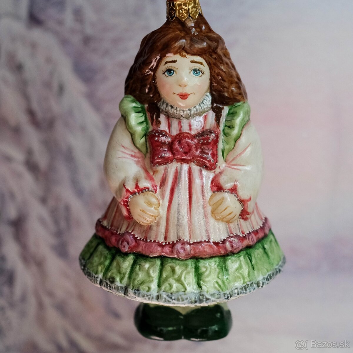 Vianočné ozdoby, sklo 15 cm