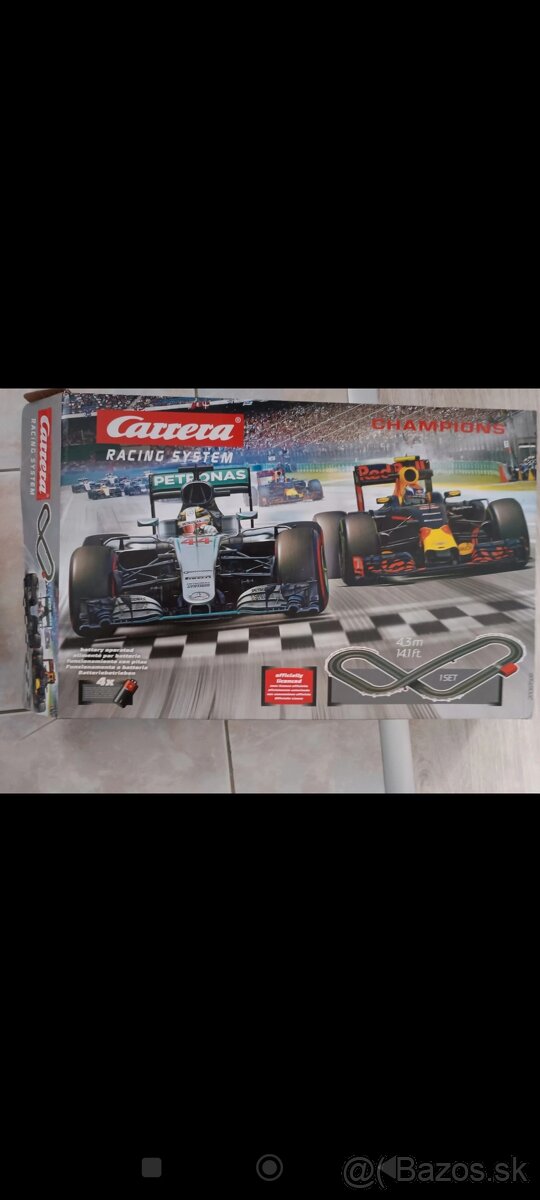 Autodráha Carrera racing systém