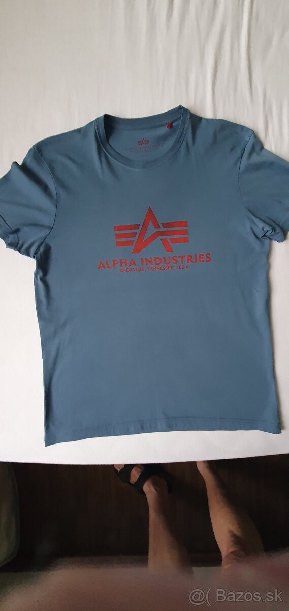 Predám tričko Alpha Industries, veľkosť M.