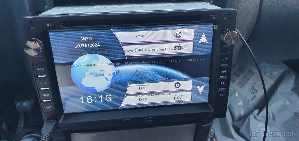 Autoradio 2din DVD,GPS,MP3 škoda octavia1, vw