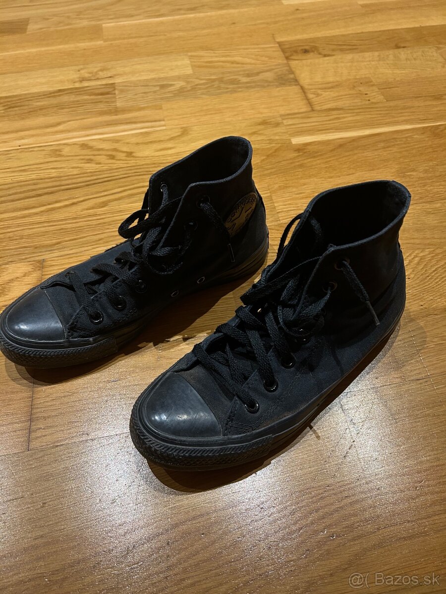 All Stars Converse kotnikové čierne tenisky veľ. 38