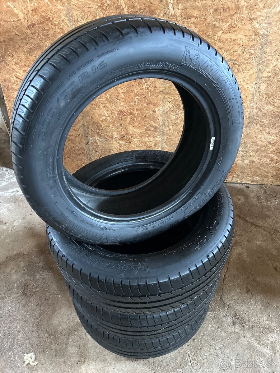205/55 R16 MICHELIN LETNÉ PNEUMATIKY