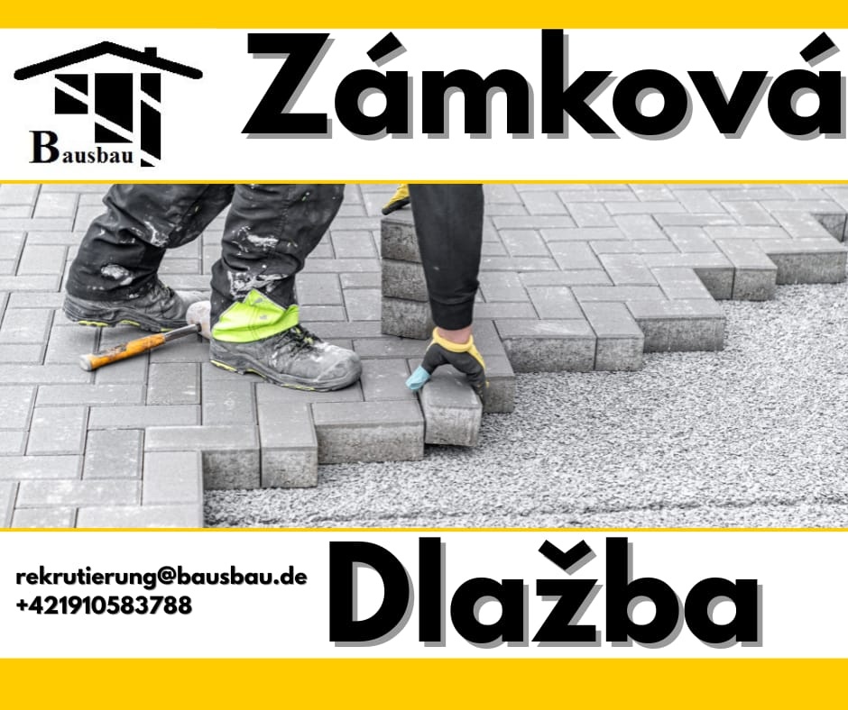 Práca v Nemecku (zámkova dlažba)