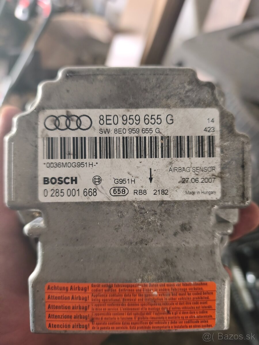 Riadiaca jednotka airbagu 8E0959655G